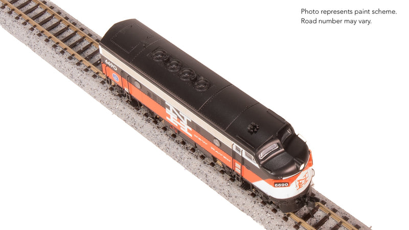 BLI 9282 EMD F7A, CDOT 6691, NH McGinnis Scheme, No-Sound / DCC-Ready, N