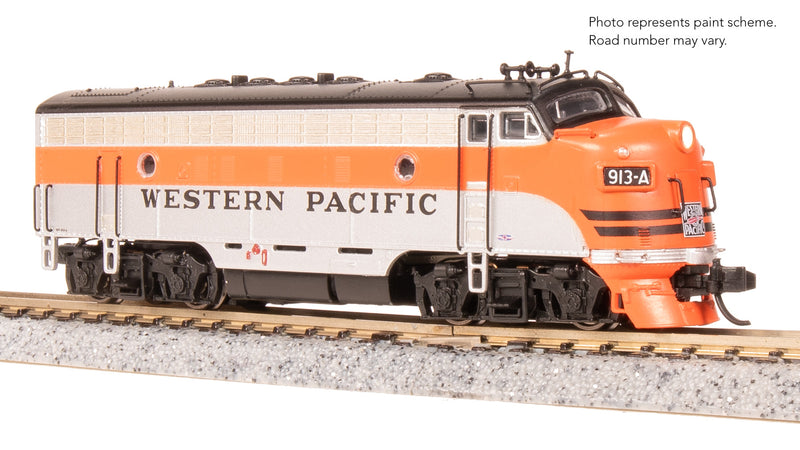 BLI 9285 EMD F7A, WP 913-A, Freight Scheme, No-Sound / DCC-Ready, N