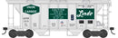 PREORDER Bowser HO 43634 70-Ton 2-Bay Covered Hopper with Closed Sides, Union Carbide Linde