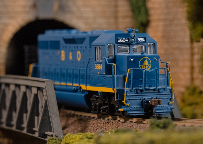 Bachmann 66308 EMD GP40 Baltimore & Ohio (B&O)