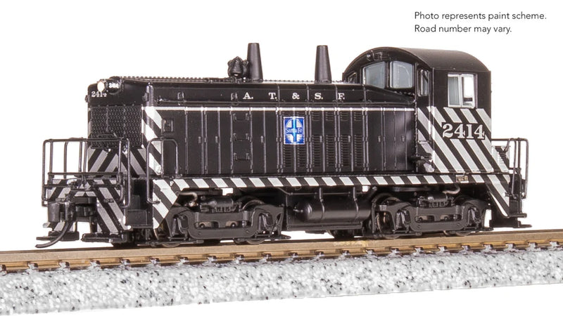 Broadway Limited Imports N 9300 EMD NW2 Switcher Locomotive Atchison Topeka & Santa Fe