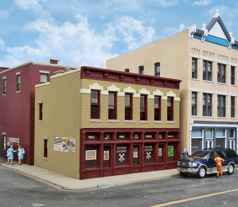 Walthers Trainline HO 931-812 Midtown Hardware (Built-Up)