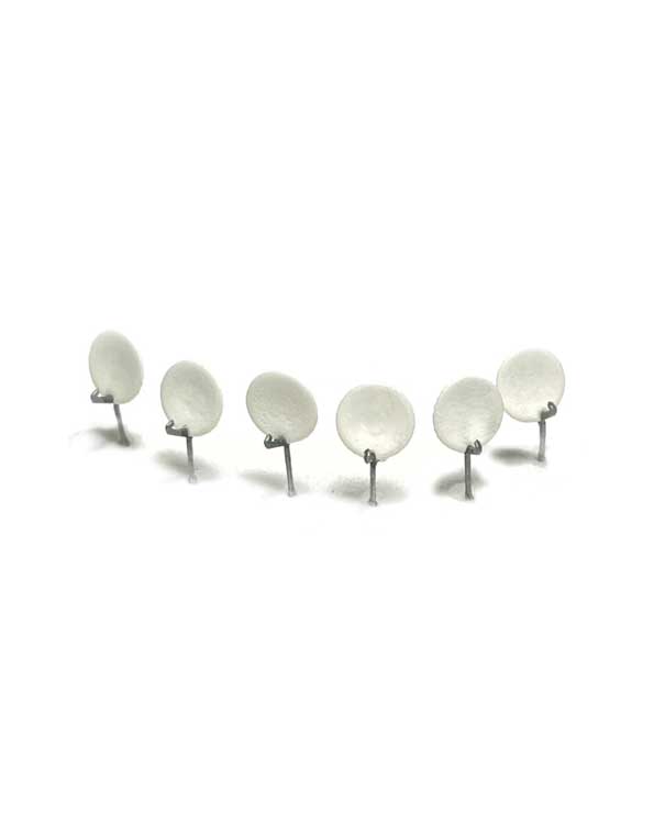 PREORDER Kato 085211019 N Satellite Dishes -- pkg(6)