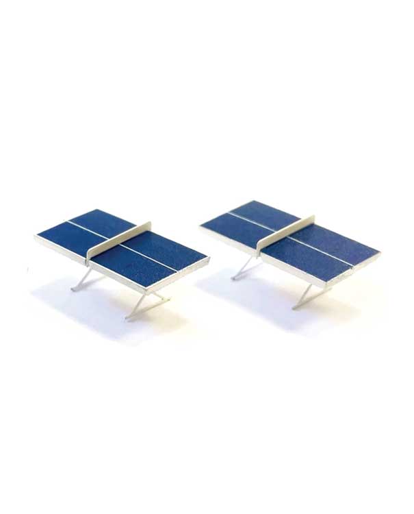 PREORDER Kato 085211059 N Outdoor Ping Pong/Table Tennis Tables -- pkg(2)