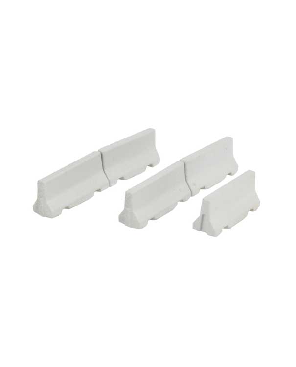 PREORDER Kato 08521254 N Jersey Barrier Walls -- Concrete pkg(5)