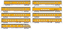 Kato N 106089 Olympian Hiawatha 9-Car Passenger Set, Post-1955 Version, Milwaukee Road