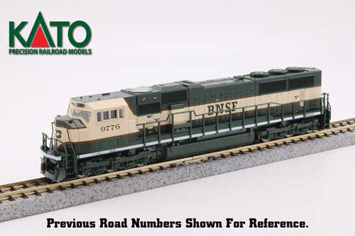 Kato N 1766313 EMD SD70MAC with Cab Headlight, Burlington Northern Santa Fe