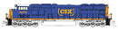 Kato N 176-7616 EMD SD70M with Flat Radiators, CSX