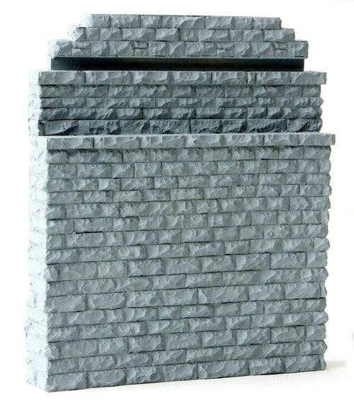 Walthers Cornerstone HO 933-4584 Double-Track Railroad Bridge Stone Abutment