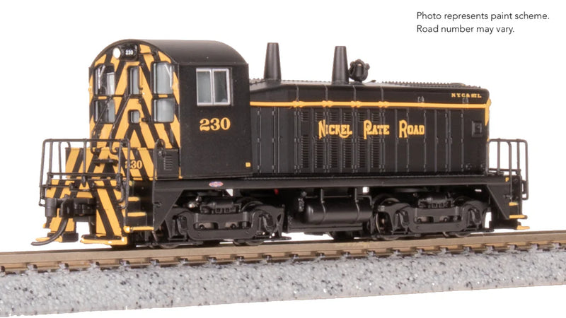 Broadway Limited Imports N 9344 EMD SW7 Switcher Locomotive Nickel Plate