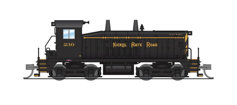 PREORDER BLI 9344 EMD SW7 Switcher, NKP 230, Black & Yellow, , Paragon4 Sound/DC/DCC, N