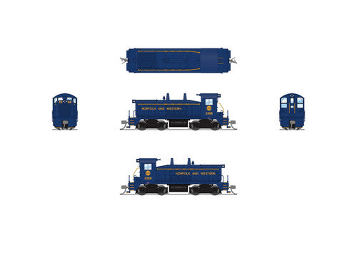 Broadway Limited Imports N 9383 EMD SW7 Switcher Locomotive Norfolk & Western