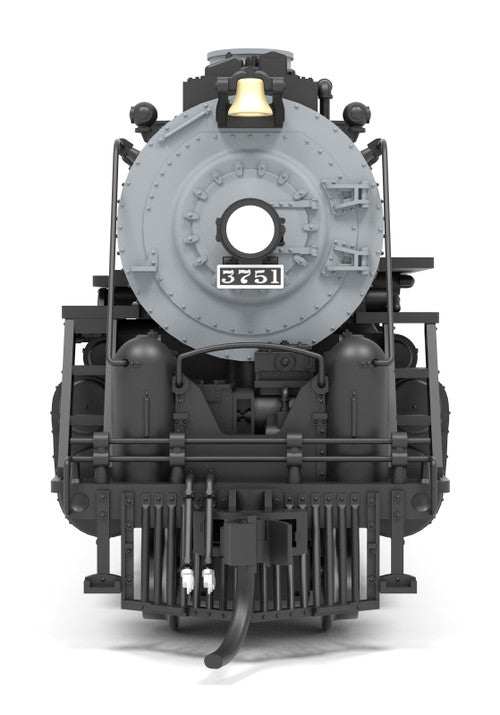 PREORDER Broadway Limited Imports N 9402 4-8-4 Class 3751 Steam Locomotive with Smoke, Atchison Topeka & Santa Fe (In Service)
