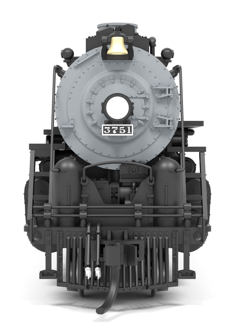PREORDER Broadway Limited Imports N 9412 4-8-4 Class 3751 Steam Locomotive, Atchison Topeka & Santa Fe (In Service)