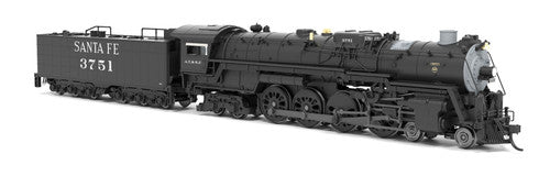 PREORDER Broadway Limited Imports N 9402 4-8-4 Class 3751 Steam Locomotive with Smoke, Atchison Topeka & Santa Fe (In Service)