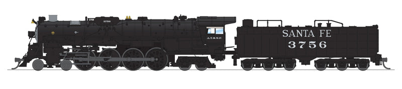 PREORDER Broadway Limited Imports N 9403 4-8-4 Class 3751 Steam Locomotive with Smoke, Atchison Topeka & Santa Fe (In Service)