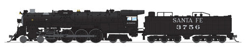 PREORDER Broadway Limited Imports N 9402 4-8-4 Class 3751 Steam Locomotive with Smoke, Atchison Topeka & Santa Fe (In Service)