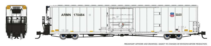 PREORDER Rapido N 567005A Greenbrier 7780 Cubic Foot Reefer, Union Pacific Random from Set