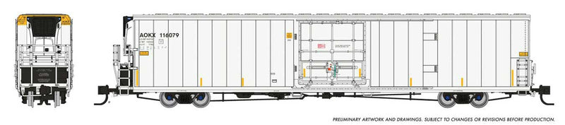 PREORDER Rapido N 567006A Greenbrier 7780 Cubic Foot Reefer, AOKX Random from Set