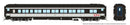 PREORDER Rapido HO 125010 Canadian Car & Foundry Balloon-Top Coach, Canadian National