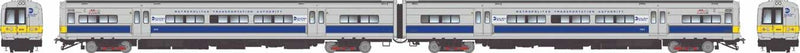 PREORDER Rapido HO 207511 Budd M3 Electric 2-Railcar Set, Locomotive Long Island/MTA
