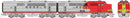 Rapido HO 53503 EMD FT A-B Set, Locomotive Santa Fe