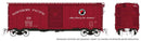 PREORDER Rapido HO 181009A 1937 AAR 40' Boxcar with Round Corner, Northern Pacific (Boxcar Red, Main Street Logo)