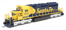 Broadway Limited Imports 9461 N EMD SD40-2 Locomotive, Burlington Northern Santa Fe 6951, ATSF Blue/Yellow w/ Patch, (Paragon4 Sound and DCC)