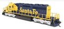 Broadway Limited Imports 9460 N EMD SD40-2 Locomotive, Burlington Northern Santa Fe 1614, ATSF Blue/Yellow w/ Patch, (Paragon4 Sound and DCC)