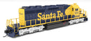 BLI 9480 EMD SD40-2, BNSF 1614, ATSF Blue/Yellow w/ Patch, No-Sound / DCC-Ready, N