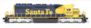 BLI 9460 EMD SD40-2, BNSF 1614, ATSF Blue/Yellow w/ Patch, Paragon4 Sound/DC/DCC, N