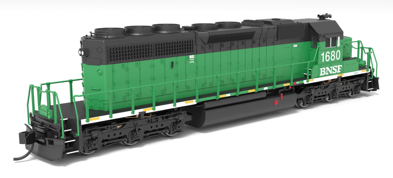 BLI 9483 EMD SD40-2, BNSF 1686, BN Black/Green/White w/ Patch, No-Sound / DCC-Ready, N