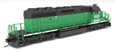 Broadway Limited Imports 9483 N EMD SD40-2 Locomotive, Burlington Northern Santa Fe 1686, BN Black/Green/White w/ Patch, (DCC Ready)
