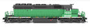 Broadway Limited Imports 9483 N EMD SD40-2 Locomotive, Burlington Northern Santa Fe 1686, BN Black/Green/White w/ Patch, (DCC Ready)
