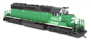 BLI 9483 EMD SD40-2, BNSF 1686, BN Black/Green/White w/ Patch, No-Sound / DCC-Ready, N