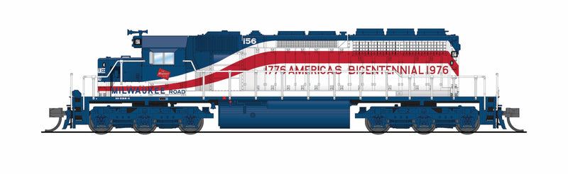 PREORDER  BLI 9466 EMD SD40-2, MILW 156, Bicentennial Paint Scheme, Paragon4 Sound/DC/DCC, N