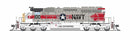 Broadway Limited Imports 9474 N EMD SD40-2 Locomotive, US Navy Fantasy Scheme, (Paragon4 Sound and DCC)