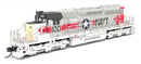 Broadway Limited Imports 9474 N EMD SD40-2 Locomotive, US Navy Fantasy Scheme, (Paragon4 Sound and DCC)