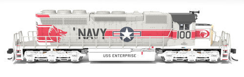 Broadway Limited Imports 9494 N EMD SD40-2 Locomotive, US Navy Fantasy Scheme, (DCC Ready)