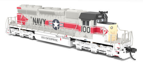 Broadway Limited Imports 9494 N EMD SD40-2 Locomotive, US Navy Fantasy Scheme, (DCC Ready)