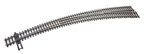 Walthers Track HO 948-83064 Code 83 Curved Turnout, 24/28" Radii, Right Hand