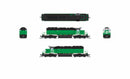 BLI 9483 EMD SD40-2, BNSF 1686, BN Black/Green/White w/ Patch, No-Sound / DCC-Ready, N