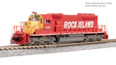 Broadway Limited Imports 9490 N EMD SD40-2 Locomotive, Rock Island 4797, Red & Yellow, (DCC Ready)