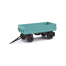 PREORDER Busch HO 95046 HW 80 SHA High-Side Grain Trailer, Turquoise | 26.34