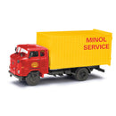Busch HO 95198 1965 IFA W50L MK Box-Body Delivery Truck, Minol Service