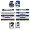 Kato N 1069010-S-1 SC-44 Charger & Pacific Surfliner 8-Unit Set with Interior Lights, Amtrak (DCC & Sound Equipped) | 750