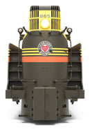 PREORDER (Brass Hybrid) Broadway Limited Imports HO 9553 4-6-2 Class ES Steam Locomotive, Seaboard (Silver Meteor Fantasy Paint Scheme)