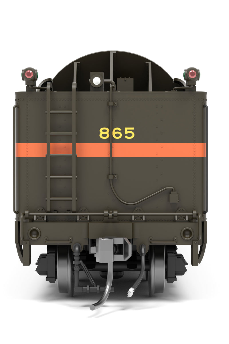 PREORDER (Brass Hybrid) Broadway Limited Imports HO 9553 4-6-2 Class ES Steam Locomotive, Seaboard (Silver Meteor Fantasy Paint Scheme)