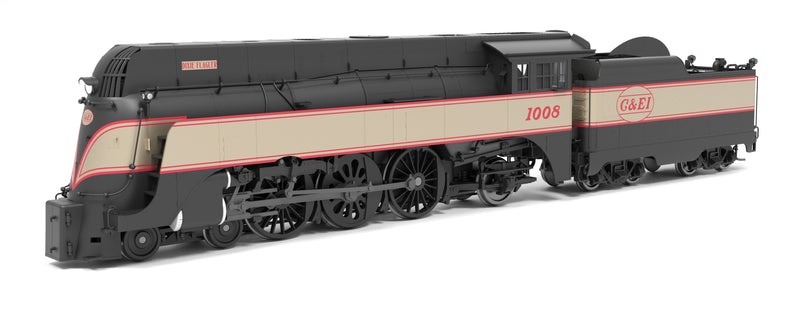PREORDER (Brass Hybrid) Broadway Limited Imports HO 9555 4-6-2 Class ES Steam Locomotive, Chicago & Eastern Illinois (Dixie Flagler Fantasy Paint Scheme)