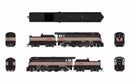 PREORDER (Brass Hybrid) Broadway Limited Imports HO 9554 4-6-2 Class ES Steam Locomotive, Chicago & Eastern Illinois (Dixie Flagler Fantasy Paint Scheme)